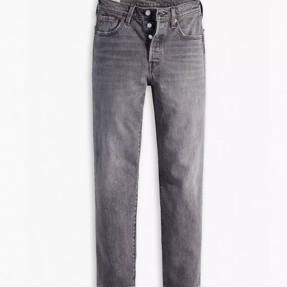 Levi's 501 Original Cropped Jeans - Picture 3 of 7